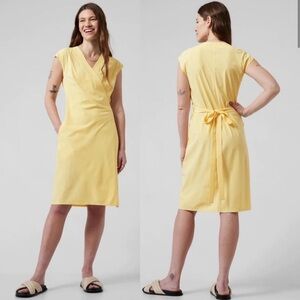Athleta Newport Wrap Dress